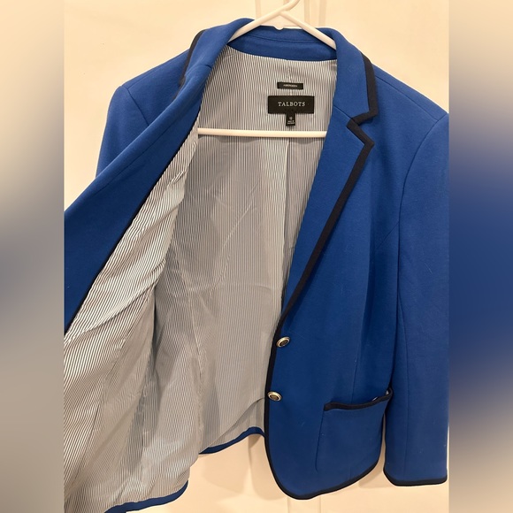 Electric Blue Blazer TALBOTS - Picture 8 of 9
